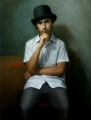 Sebastian, Oil on canvas, 80cm x 60cm
