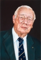 “Gerry McCafferty”.  Oil on linen, 56 x 39 cm