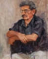 Jeanette  Korduba , George Largent FRAS, oil on canvas 77cmx62cm, 2007-2000