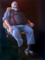Kevin  Oxley, Mayor Bob Abbot, oil on canvas, 3ftx4f, 2008