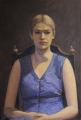 Portrait of Amy      oil on wood panel     85 cm x 57.5