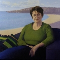 Susan Ryan     Oil on linen     96.5 cm x 96.5 cm