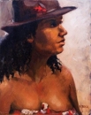 Louise Beck, Amber in Hat