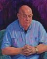 Eva Chant, "Neville - Relaxing" , Oil on Canvas
