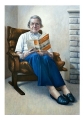 Edna Louise Shaw, oil on canvas, 87cm x 65cm, artist Wendy Jane Sheppard